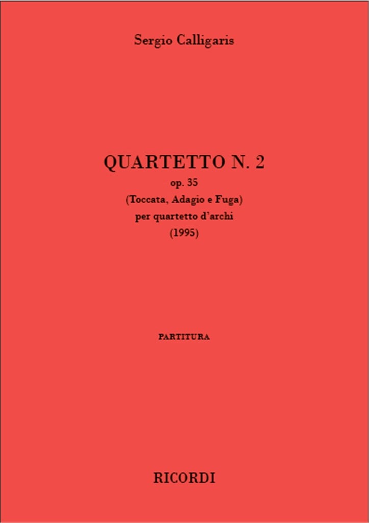 Quartetto n° 1 op. 35